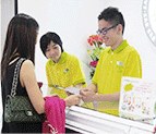 換領中心櫃檯服務
